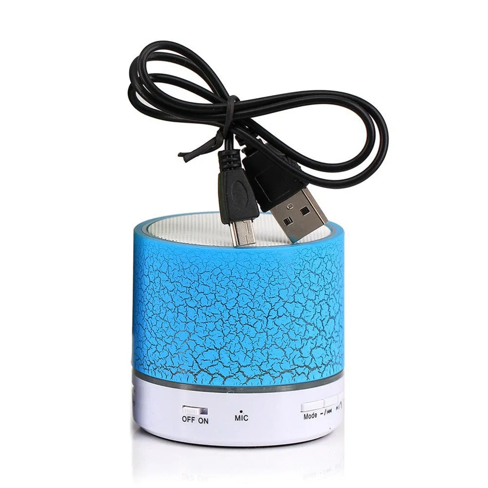 Wireless Bluetooth Mini Speaker LED Light Music SoundBox