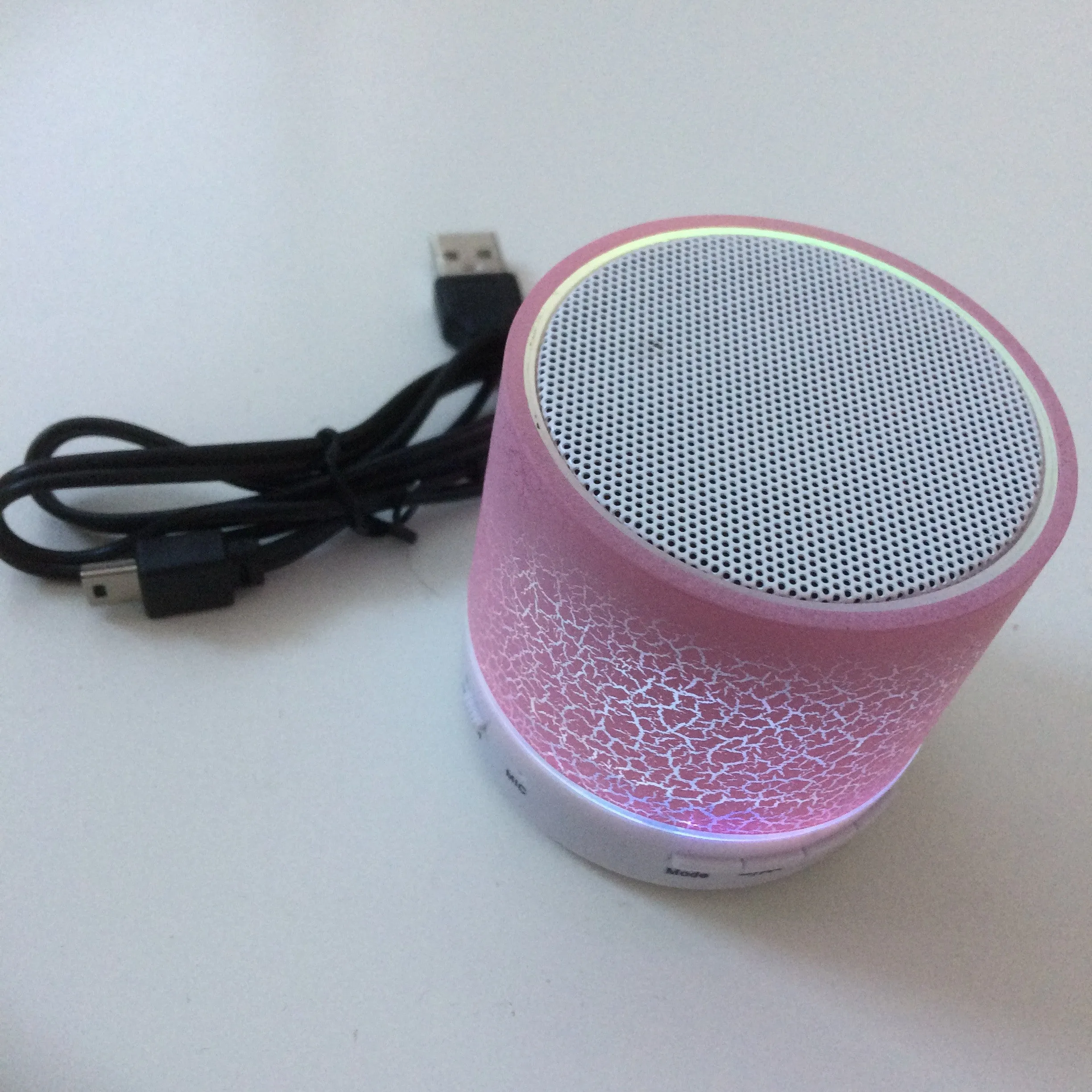 Wireless Bluetooth Mini Speaker LED Light Music SoundBox