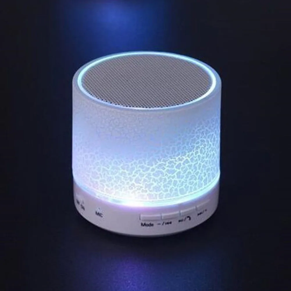 Wireless Bluetooth Mini Speaker LED Light Music SoundBox