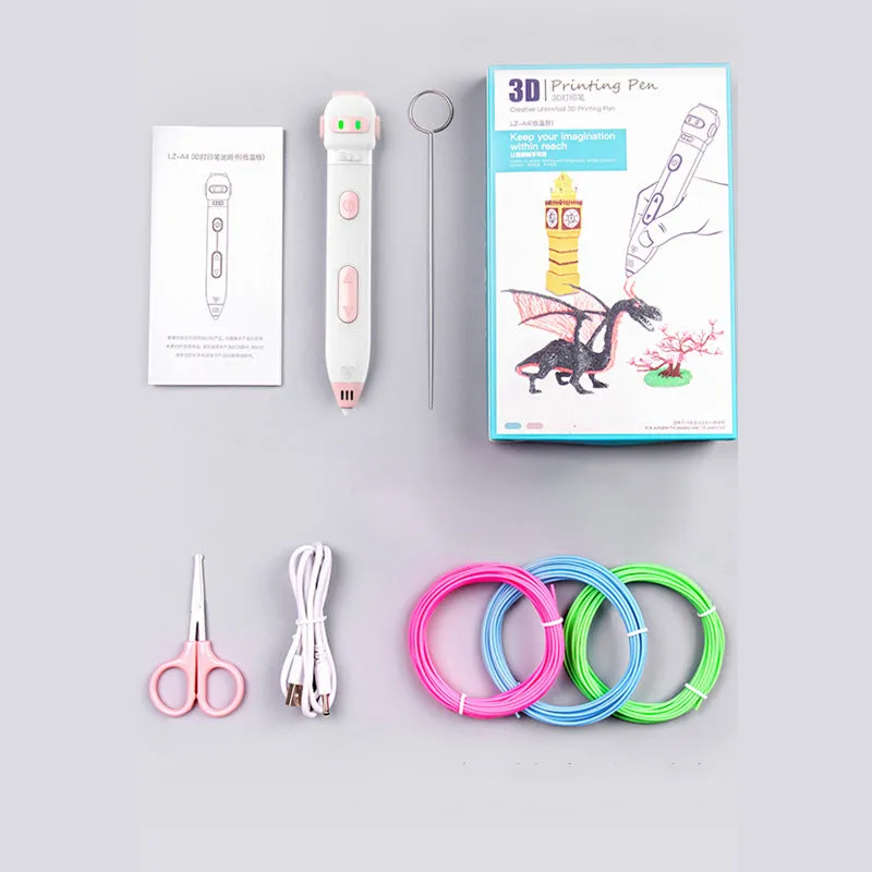 Wireless DIY Painting Graffiti Kids 3D Printing Pen