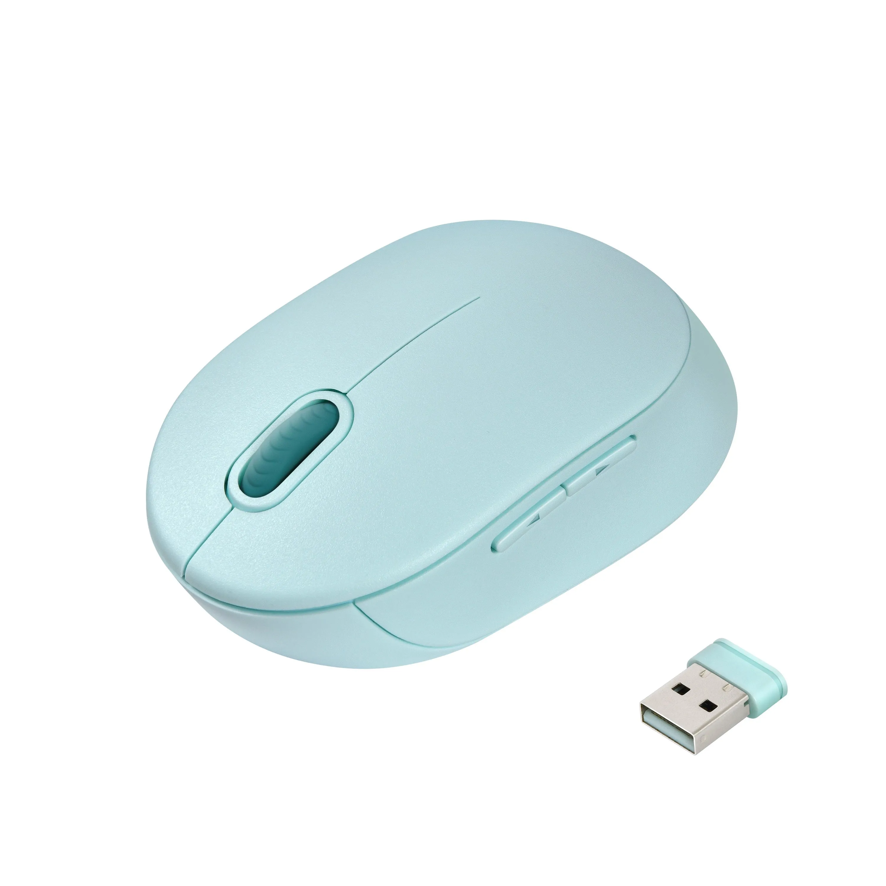 Wireless Keyboard and Compact Mouse with Dual-Connectivity