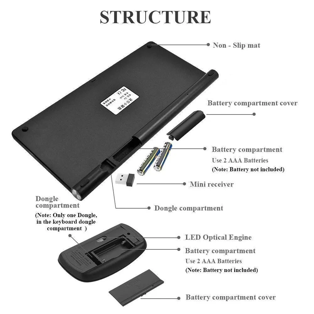 Wireless Keyboard And Mouse