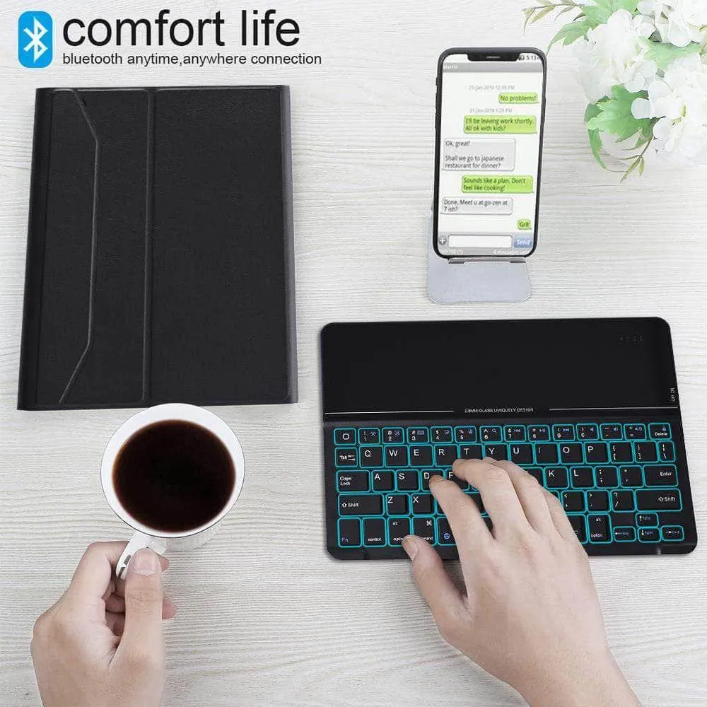 Wireless Keyboard Case iPad 10.2 2019/2020 (iPad 7/8) Backlit