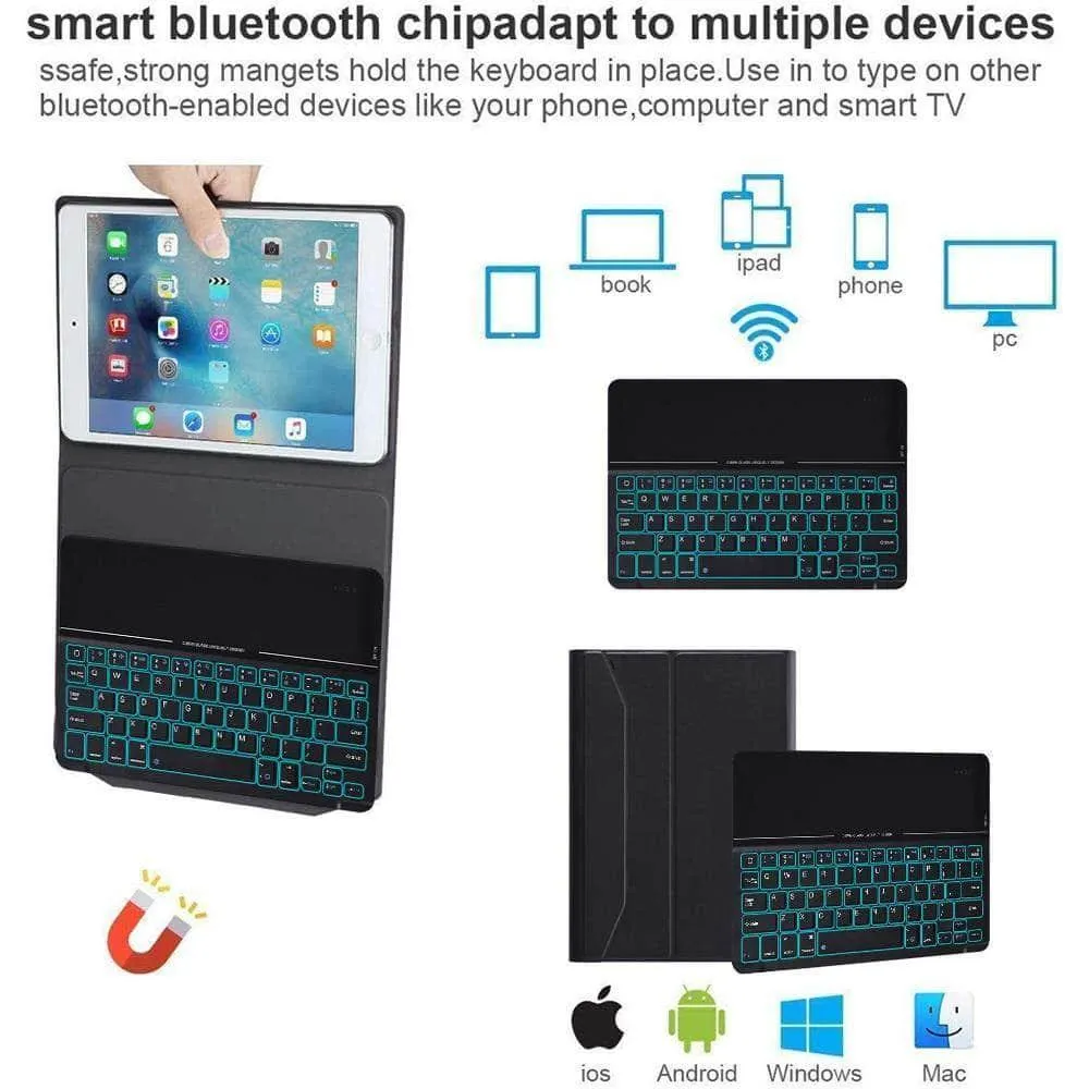 Wireless Keyboard Case iPad 10.2 2019/2020 (iPad 7/8) Backlit