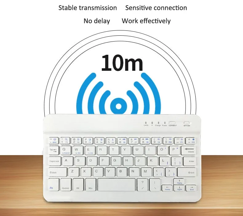 Wireless Keyboard for Smartphones, Tablets & PC