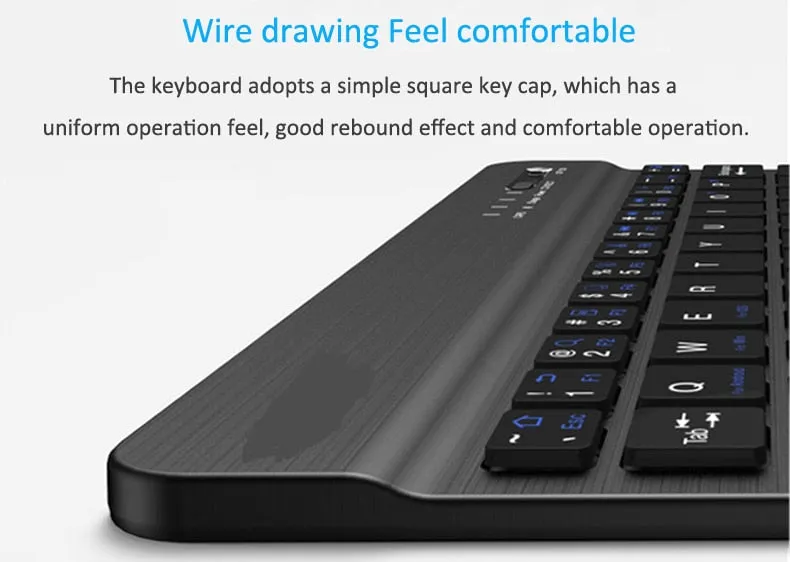 Wireless Keyboard for Smartphones, Tablets & PC