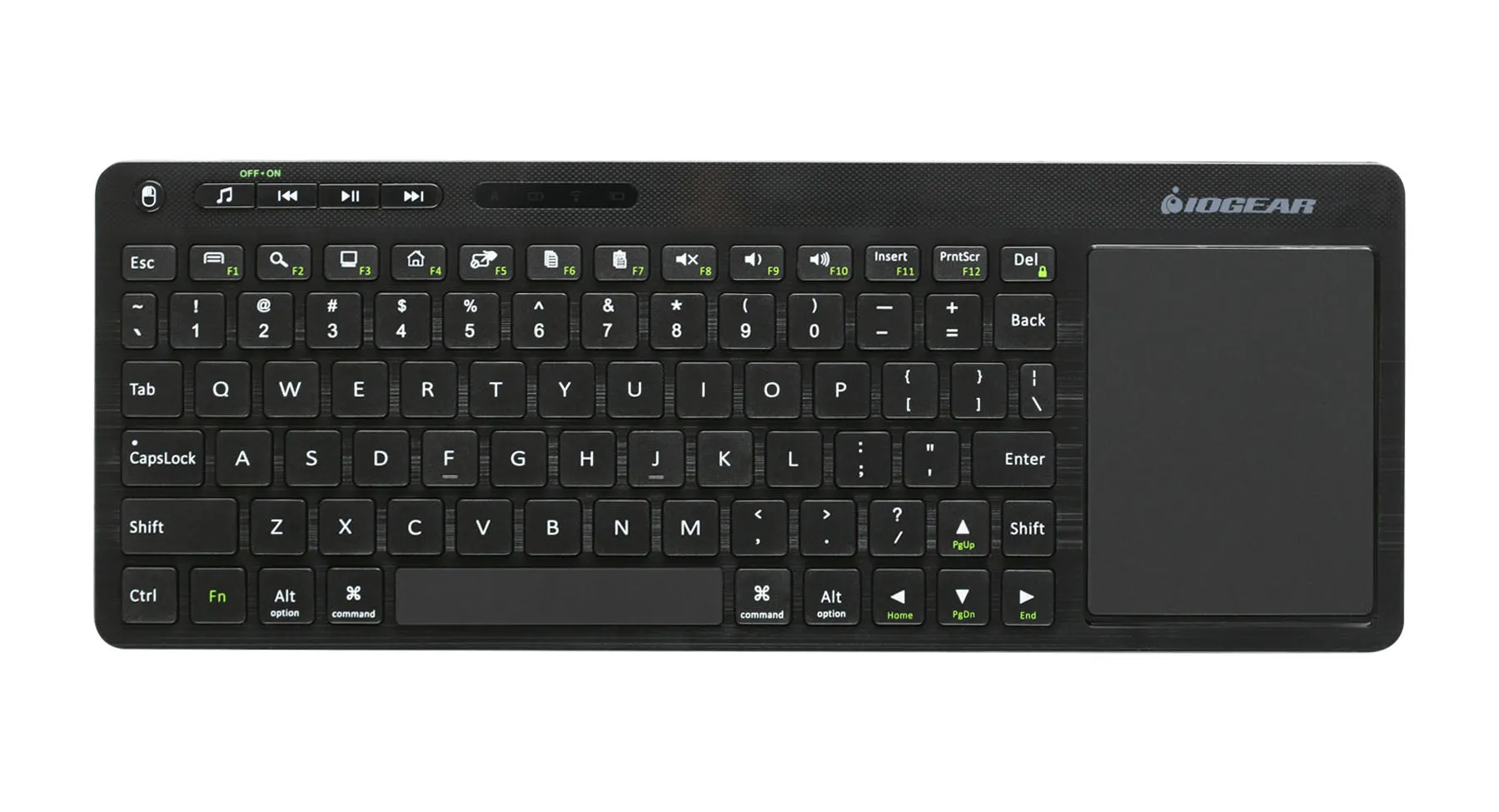 Wireless Keyboard with Touch Pad