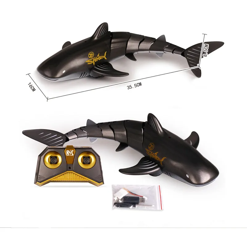 Wireless RC Simulation Shark Children Water Electric Toys