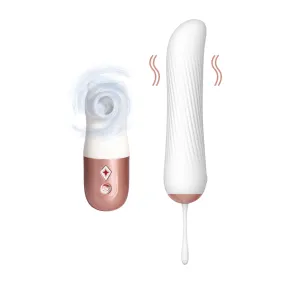 Wireless Suction & Expansion Masturbator for Women - Quusvik Remote Control