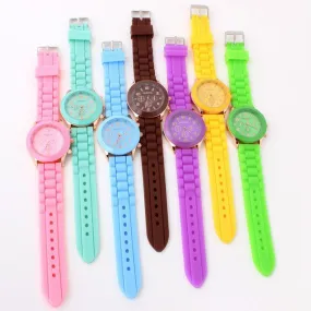 Women's Watch Fashion Silicone Strap