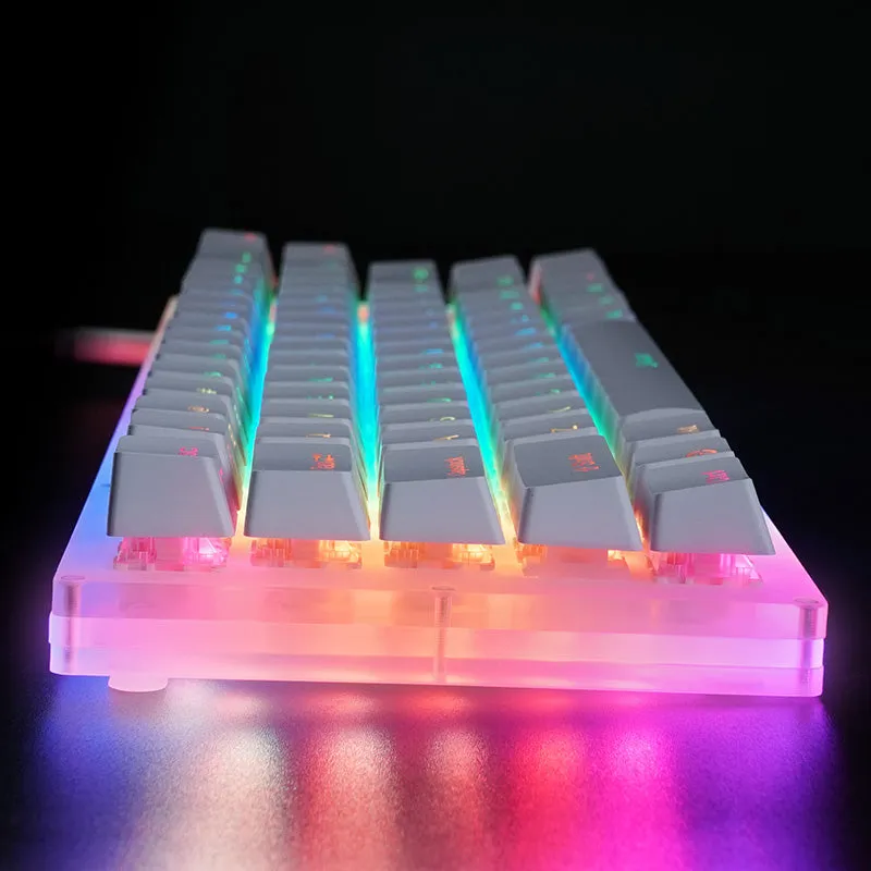 Womier 66 key hot swappable full RGB Custom Mechanical Keyboard