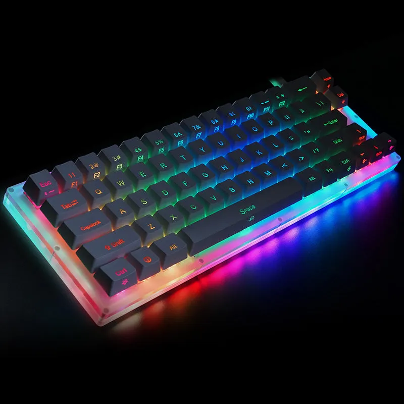 Womier 66 key hot swappable full RGB Custom Mechanical Keyboard