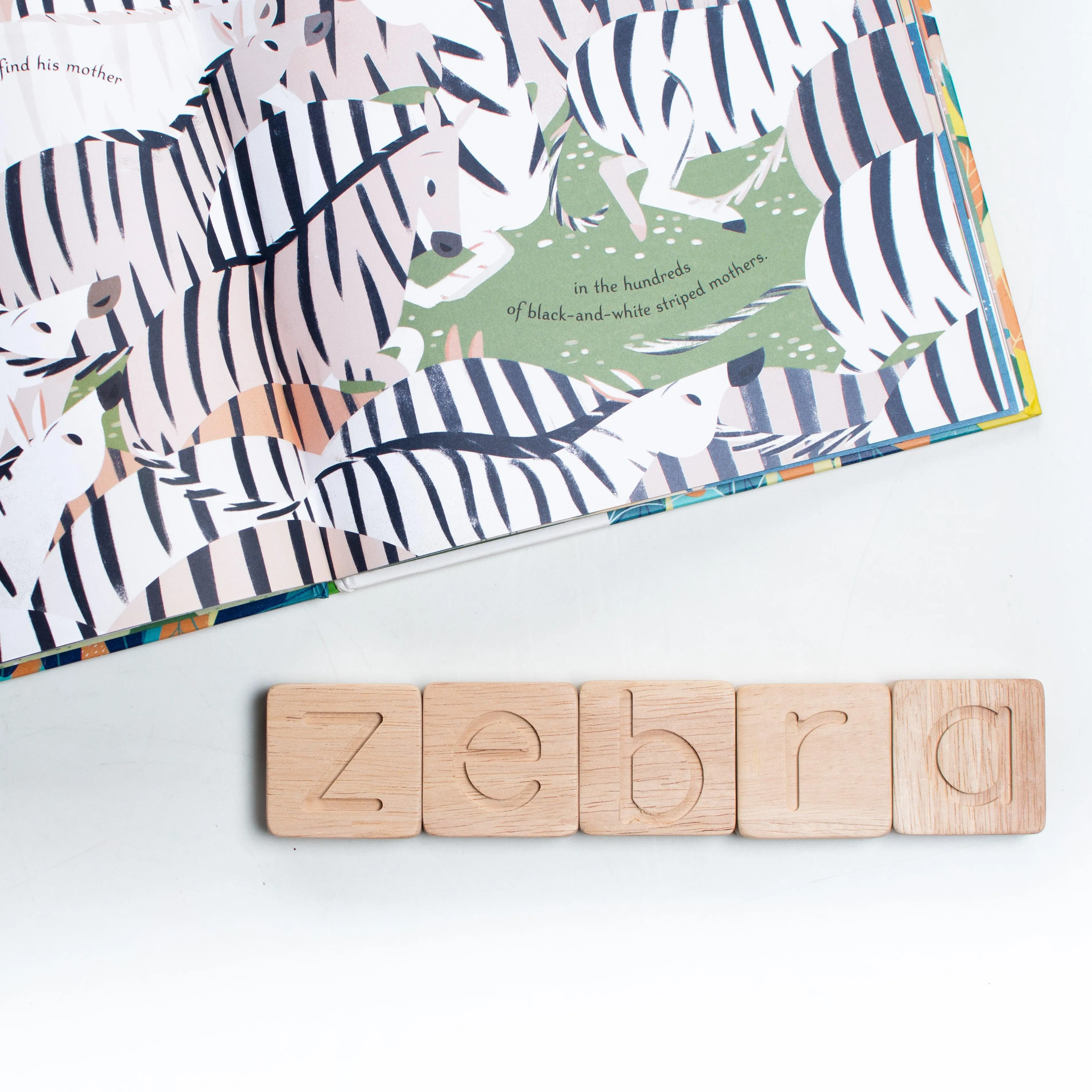 Wooden Alphabets Learning Toy