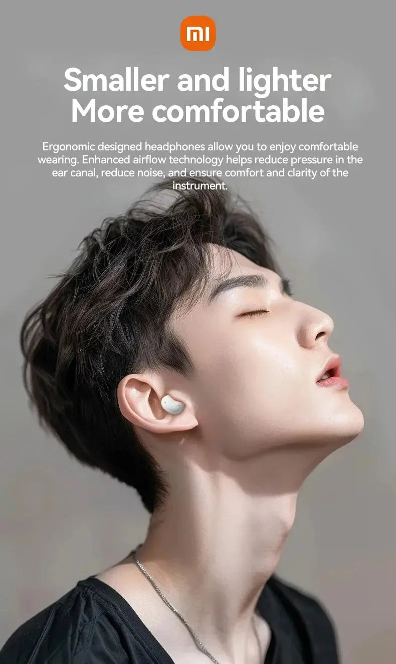 Xiaomi S09 Original Wireless Bluetooth5.4 Earphone Depth Noise Reduction Headphone ANC ENC Sports Gaming Sleep InEar Earbuds