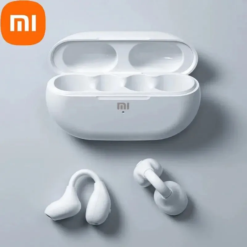 Xiaomi Wireless Earphones Ear Clip Bluetooth5.3 Headphones Earring Sports Bone Conduction Earbuds Waterproof Headset with Mic