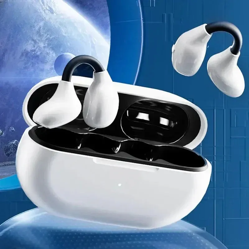 Xiaomi Wireless Earphones Ear Clip Bluetooth5.3 Headphones Earring Sports Bone Conduction Earbuds Waterproof Headset with Mic