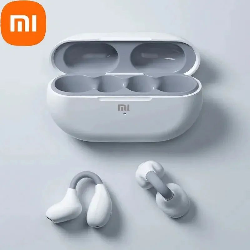 Xiaomi Wireless Earphones Ear Clip Bluetooth5.3 Headphones Earring Sports Bone Conduction Earbuds Waterproof Headset with Mic