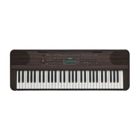 Yamaha PSR-E360 61-Key Portable Keyboard Walnut