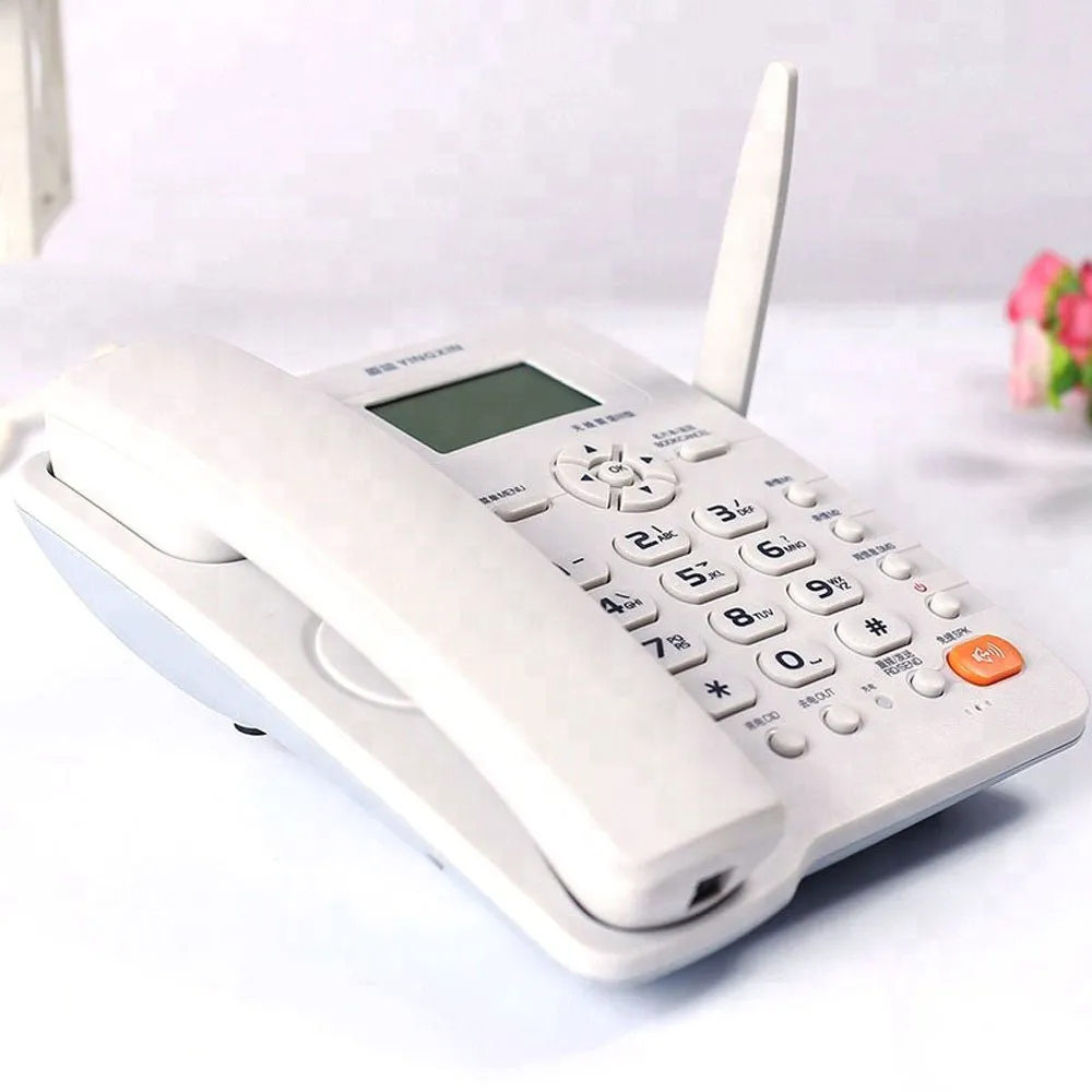 YINGXIN AH0008-Wireless Landline landline wireless phone GSM Recording phone with external antenna