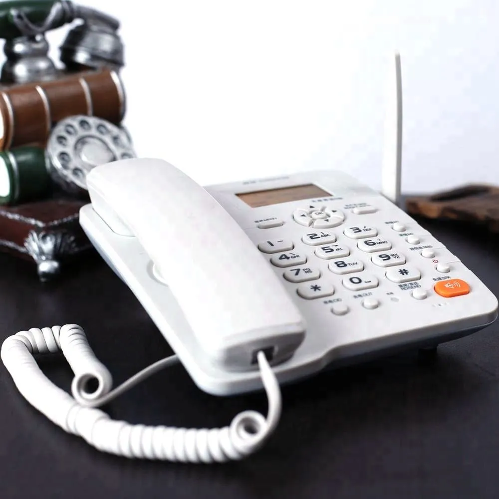 YINGXIN AH0008-Wireless Landline landline wireless phone GSM Recording phone with external antenna