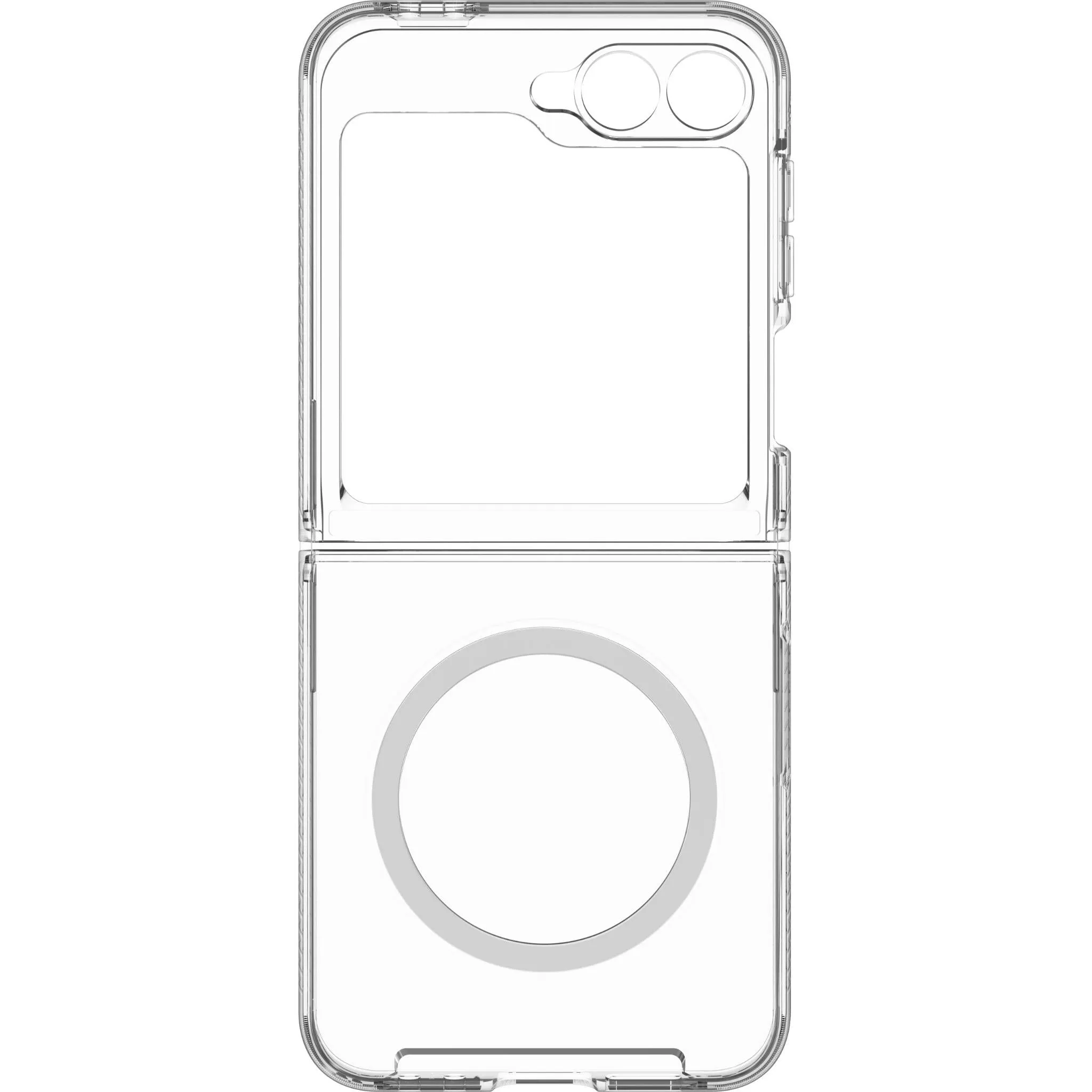 ZAGG Bridgerton Snap Case for Galaxy Z Flip6 (Clear)