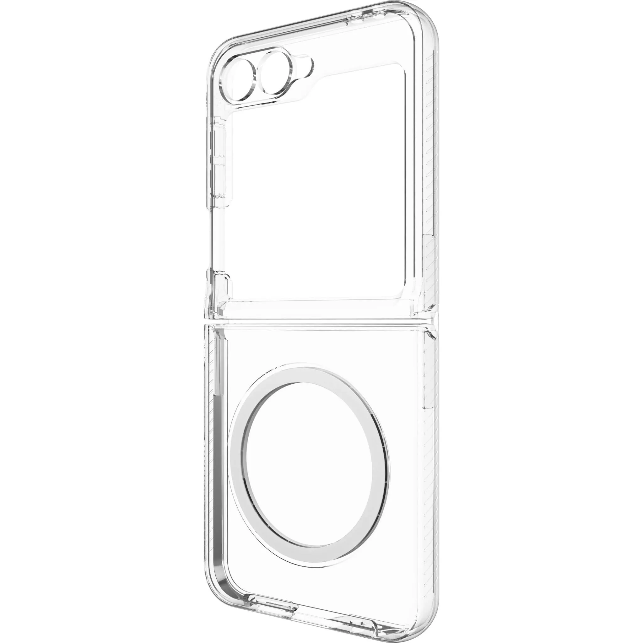 ZAGG Bridgerton Snap Case for Galaxy Z Flip6 (Clear)