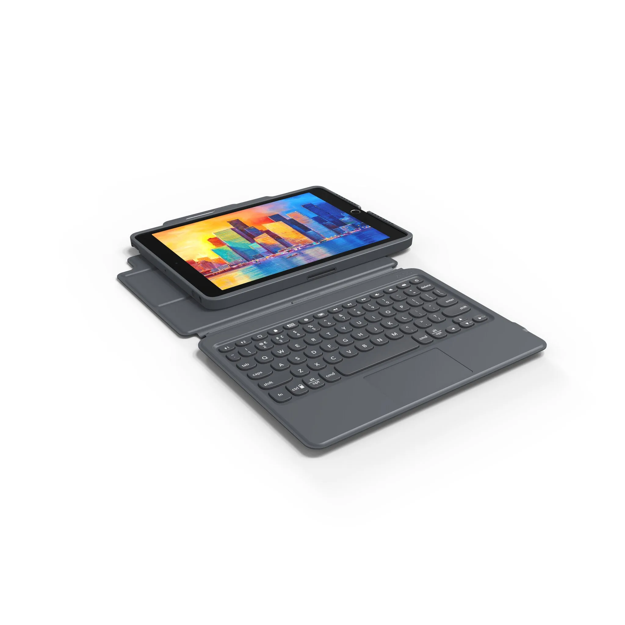 ZAGG Keyboard Pro Keys with Trackpad-Apple-iPad 10.2-Black/Gray-UK