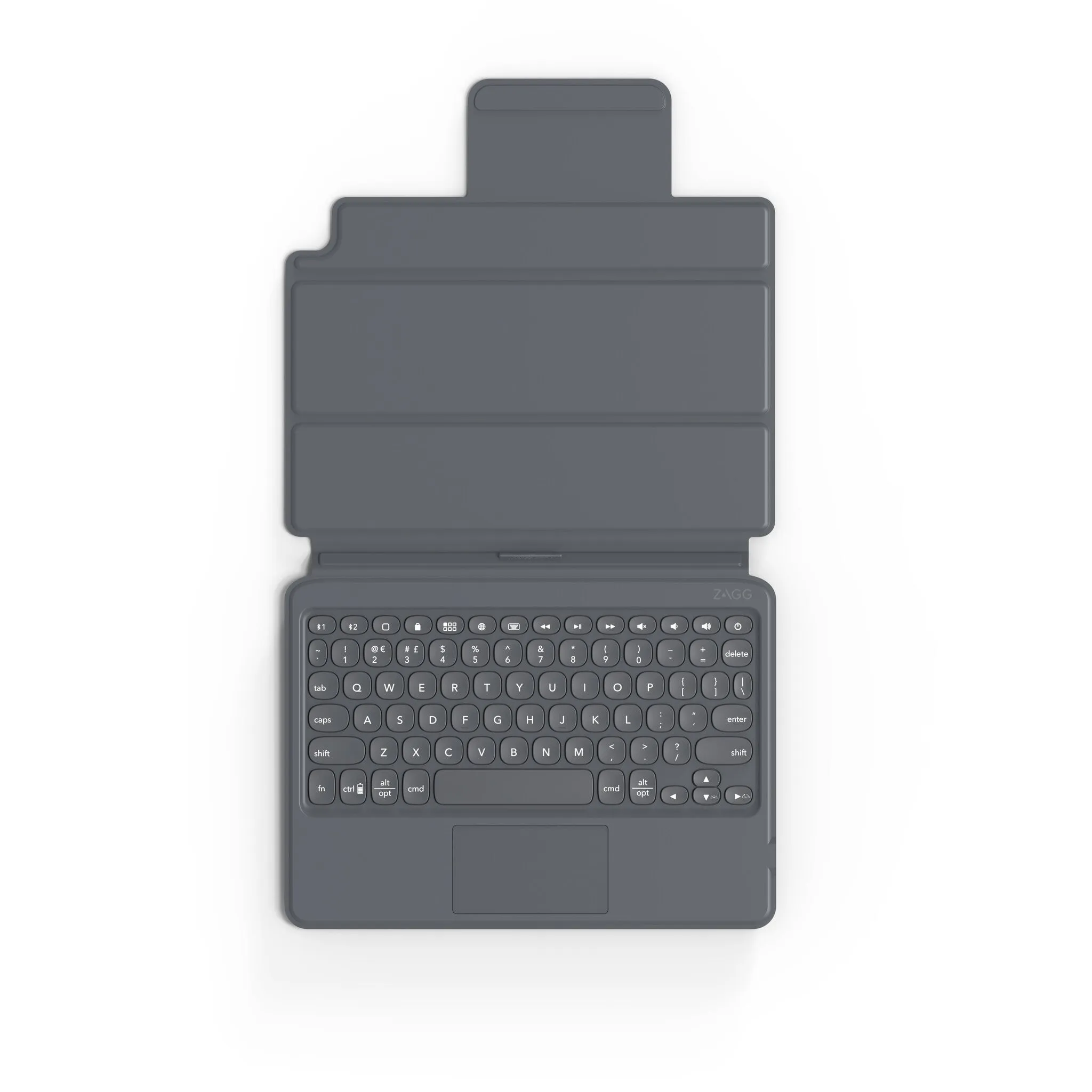 ZAGG Keyboard Pro Keys with Trackpad-Apple-iPad 10.2-Black/Gray-UK